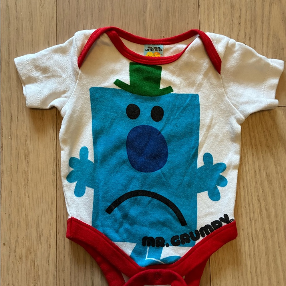 Little Miss Smiling Faces Baby Onesie - 3-6 months